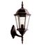 Madison 22.75" 1 Light Outdoor Wall Light w/ Clear Beveled Glass (Tannery Bronze)