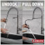 Trinsic Single-Handle Pull-Down Spring Kitchen Faucet w/ Touch2O (Black Stainless), 9659T-KS-DST