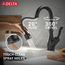 Leland 1 Handle Pull-down Bar/Prep Faucet (Matte Black), 9678-BL-DST