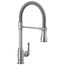 Broderick Single Handle Pull-Down Kitchen Faucet With Spring Spout, 1.8 GPM (Arctic Stainless), 9690-AR-DST