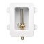 Ice Maker Fire-Rated Outlet Box w/ Water Hammer Arrestor - 1/2" PEX Press (Lead Free)
