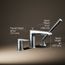 Hint Deck Mount Tub Filler Trim w/ Handshower (Polished Chrome), K-97070-4-CP