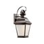 Mount Vernon 16.75" 1 Light Outdoor Wall Light w/ Clear Seeded Glass (Olde Bronze)