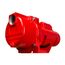 RL-SPRK100 115/230V, 1 HP 63 GPM Cast Iron Sprinkler/Irrigation Pump w/ Plastic Impeller (Red)