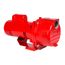 RL-SPRK100 115/230V, 1 HP 63 GPM Cast Iron Sprinkler/Irrigation Pump w/ Plastic Impeller (Red)