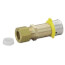1/2" PEX Press x 1/4" CTS Compression Adapter (Lead Free)