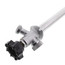 3/4" x 10" Frost Proof, Chrome-Plated PEX Press Silcock (Lead Free)