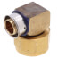 3/4" PEX Press x 3/4" Flare 90-Degree Elbow (Lead Free)