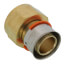 1" PEX Press x 3/4" Flare Adapter (Lead Free)