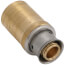 1/2" PEX Press x 3/4" Copper Fitting Adapter w/ Attached Sleeve (No Lead)