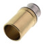 1/2" PEX Press x 3/4" Copper Fitting Adapter w/ Attached Sleeve (No Lead)