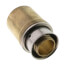 3/4" PEX Press x 1" Copper Fitting Adapter w/ Attached Sleeve (Lead Free Bronze)