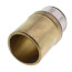 3/4" PEX Press x 1" Copper Fitting Adapter w/ Attached Sleeve (Lead Free Bronze)