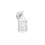 Chesapeake 11.75" 1 Light Outdoor Wall Light w/ Clear Beveled Glass (White)