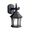 Townhouse 1 Light Wall Light (Black)
