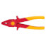 7-1/4" Flat Nose Insulated Plastic Pliers