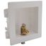 Ice Maker Outlet Box with 1/2" PEX Press Valve (Zero Lead)