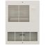 Model 9815WH High-Capacity Fan Forced Wall Heater w/ White Grille (1500W, 120/240V)