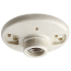 Keyless Incandescent Lampholder, Medium Base, 4 Quick Wire Push-In - White (660W)