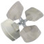 18" 4-Blade Fan w/ 1/2" Bore, 98M20