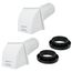 6" Weatherhoods (Pack of 2)