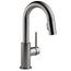 Trinsic Single Handle Pull-Down Bar/Prep Faucet, w/ Limited Swivel, 1.8 GPM (Black Stainless), 9959-KSLS-DST