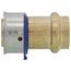 3/4" PEX Press x 1/2" ProPress Adapter w/ Sleeve (Lead Free)