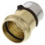 1-1/4" PEX Press x 1-1/4" ProPress Adapter w/ Sleeve (Lead Free)