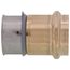 1-1/2" PEX Press x 1-1/2" ProPress Adapter w/ Sleeve (Lead Free)