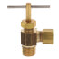 103-C, 1/4" OD Compression x 1/4" MIP Angle Needle Valve (Lead Free)