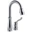 Leland 1-Handle Pull-Down Bar / Prep Faucet (Arctic Stainless), 9978-AR-DST