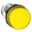 Harmony XB7 Monolithic Pilot Light w/ Integral LED - Yellow (230-240 VAC)