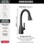 Mateo 1 Handle Pull-down Bar/Prep Faucet (Matte Black)