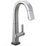 Pivotal 1-Handle Pull Down Bar/Prep Faucet With Touch2O Technology (Arctic Stainless), 9993T-AR-DST