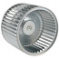 1/2" Bore 9 X 8 CW Blower Wheel, 99G99