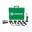 Battery-Hydraulic Knockout Kit with Slug-Buster 1/2"-4" Conduits