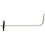 Static Pressure Tip, Stainless Steel w/ Mounting Flange for 3/16" Tubing (6" Insertion)
