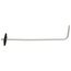 Static Pressure Tip, Stainless Steel w/ Mounting Flange for 3/16" Tubing (8" Insertion)