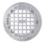 5" Round Floor Drain Grate and Screws (Chrome Plated)