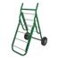 Steel Deluxe A-Frame Mobile Caddy, Green