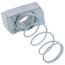 1/2" Electro-Galvanized Spring Nut