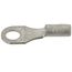 #6 Stud Non-Insulated Copper Ring Terminal, 22-16 AWG