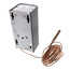 SPDT Remote Bulb Temperature Control, 100 - 240F w/ Adj. Differential (8' Cap)