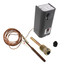 SPDT Remote Bulb Temperature Control, 100 - 240F w/ Adj. Differential (8' Cap)