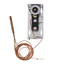 SPDT Remote Bulb Temperature Control, 100 - 240F w/ Adj. Differential (8' Cap)