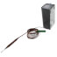 SPST Remote Bulb Temperature Control, -30 - 100F w/ Manual Reset (10' Cap)