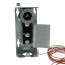 SPDT Remote Bulb Temperature Control, Open-Hi w/ Manual Reset (6' Cap)