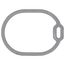 Gasket for B-2/B-3/F&T Traps, A21348-1