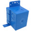 2-Gang ENT Non-Metallic Outlet Box w/ Eccentric Knockouts, 4" Square, 38 Cubic Inch