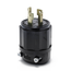 Locking Plug, 30A, 125/250V All Black